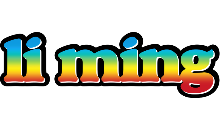 Li Ming color logo